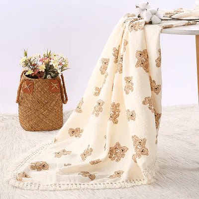 Couverture Bebe - BabyBlanket™ - Ours - Cocooning de Bébé