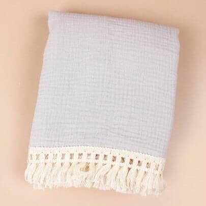 Couverture Bebe - BabyBlanket™ - Gris - Cocooning de Bébé