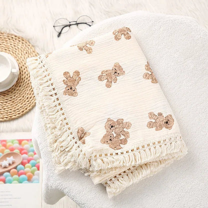 Couverture Bebe - BabyBlanket™ - Ours - Cocooning de Bébé