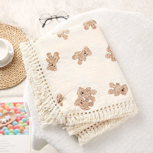Couverture Bebe - BabyBlanket™ - Ours - Cocooning de Bébé