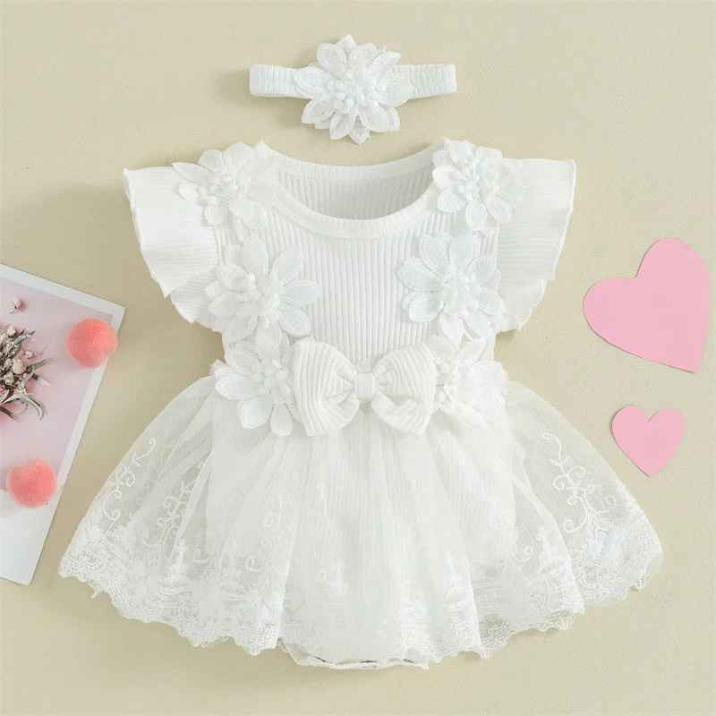 Robe dentelle - Lilas Bohème - Cocooning de Bébé